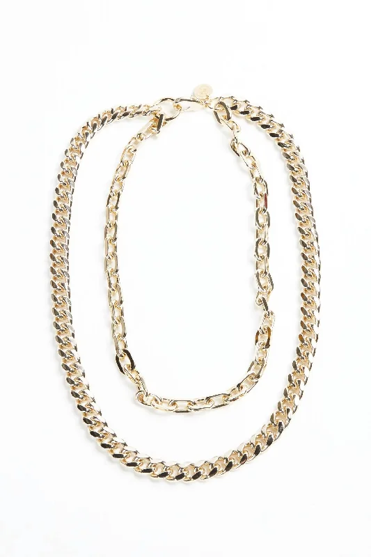 Net choker necklaces-Cash Necklace In Gold