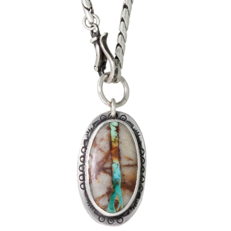 Nebula sign necklaces-Royston Turquoise Necklace