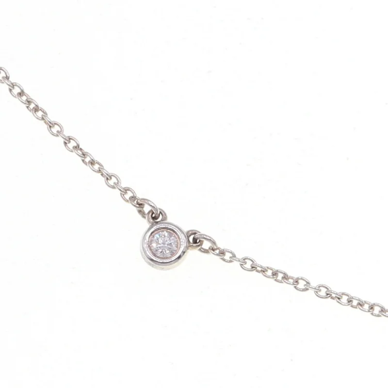 Aged style necklaces-Tiffany Diamonds By The Yard Sterling  925 Necklace (Pre-Owned)