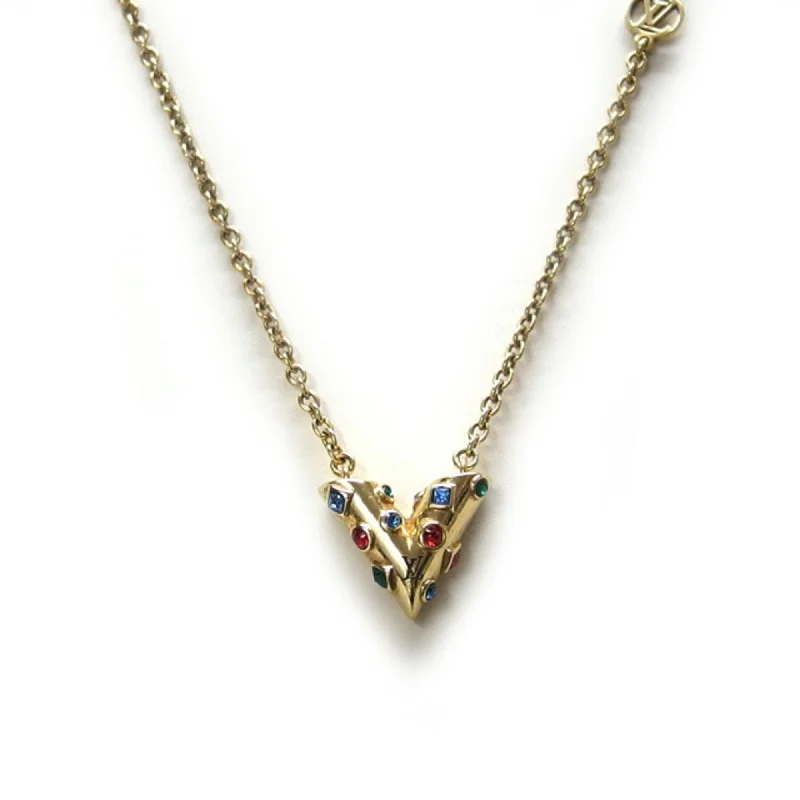 Jade healing necklaces-Louis Vuitton  Metal Necklace (Pre-Owned)