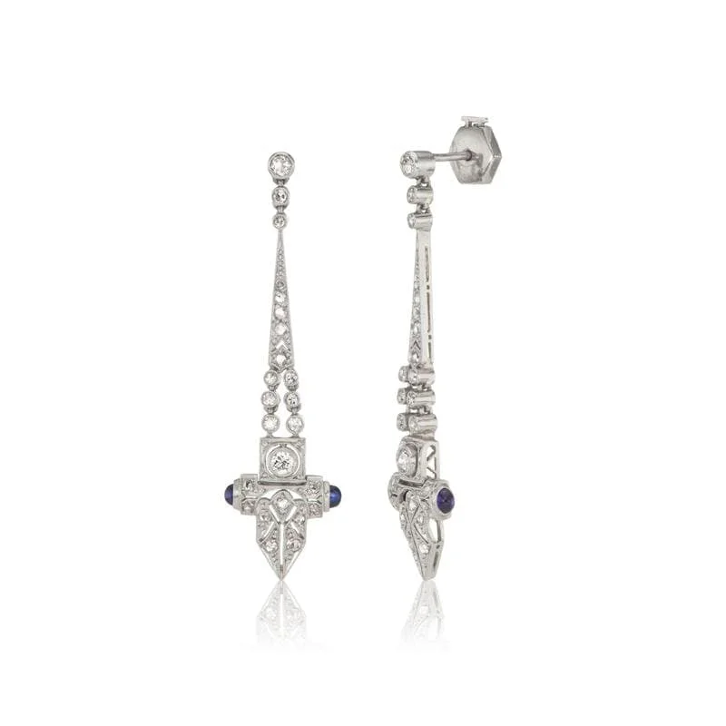 Fine texture earrings-Mondego