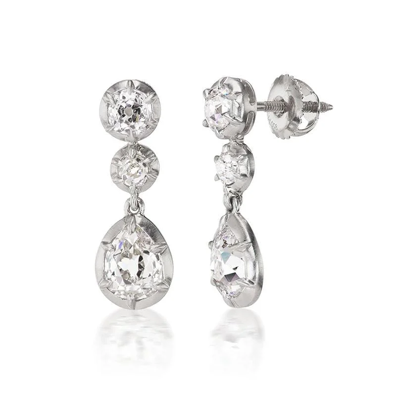 Rich statement earrings-Coronation