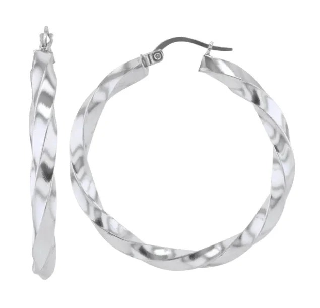 Nova phase earrings-Silver Earring