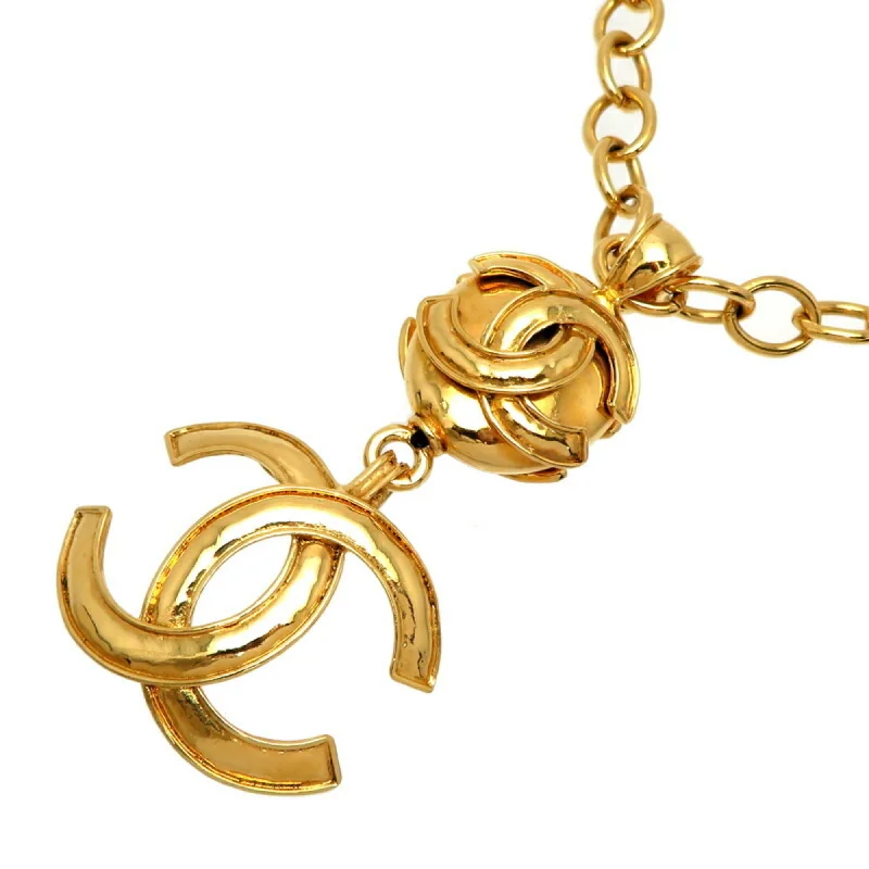 Shifted design necklaces-Chanel   Plating Necklace (Pre-Owned)