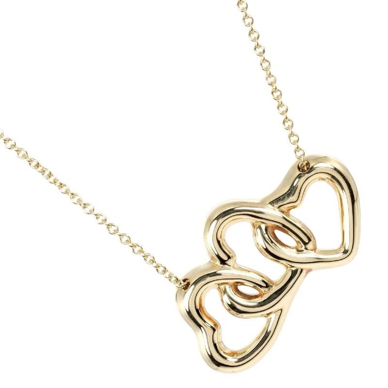 Stream pattern necklaces-Tiffany   (18K) Necklace (Pre-Owned)