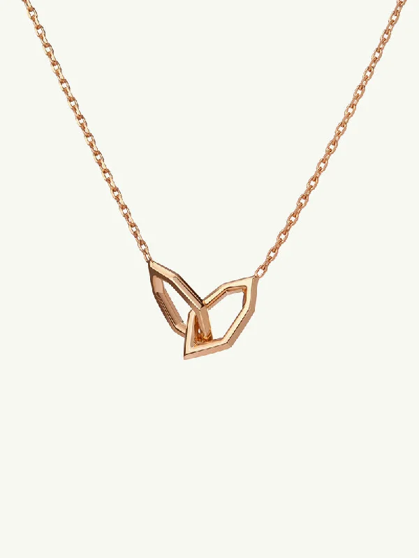 Nova charm necklaces-Amanti Necklace In 18K Rose Gold