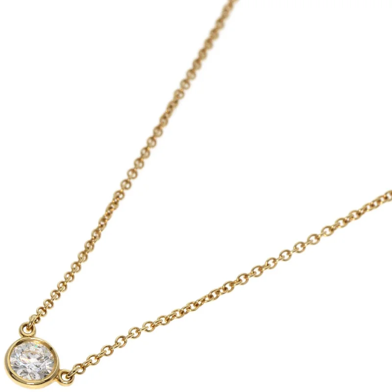 Slanted bar necklaces-Tiffany yellow  (18K) Necklace (Pre-Owned)