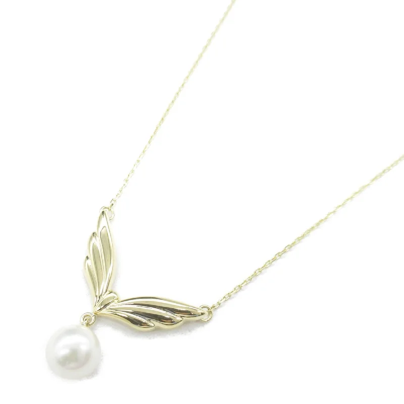 Stream pattern necklaces-Mikimoto  yellow  Necklace (Pre-Owned)