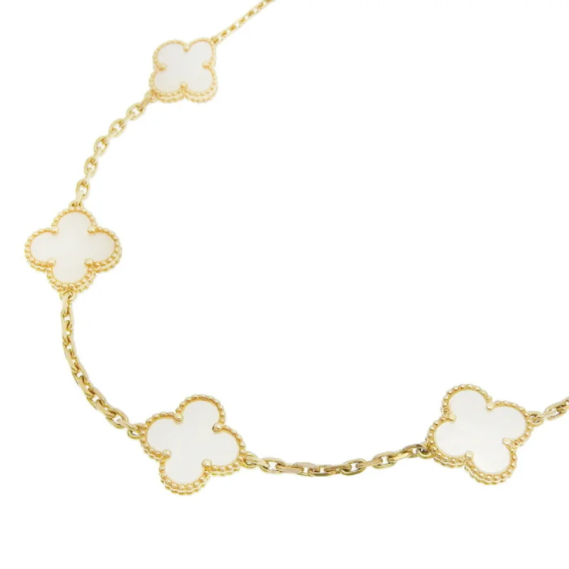 Soft enamel necklaces-Van Cleef & Arpels Alhambra   (18K) Necklace (Pre-Owned)