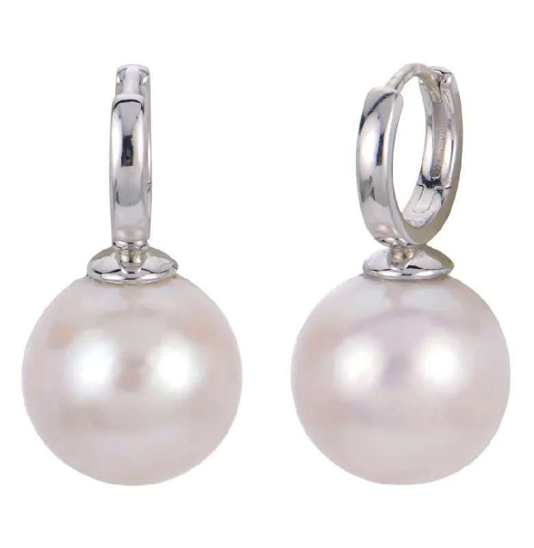 Tourmaline earrings-Pearl Earring