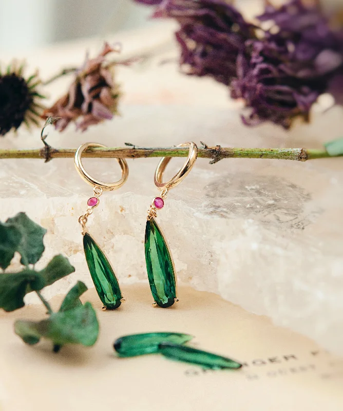 Lustrous druzy earrings-Howl Pendragon Earring