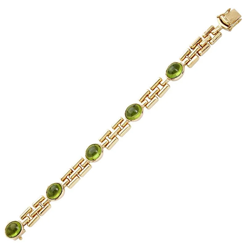 Spirit eye bangles-Bracelet-Peridot  (1251F)