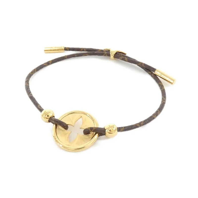 Light wood bracelets-Louis Vuitton gold Marron Monogram Monogram Charm Bracelet (Pre-Owned)