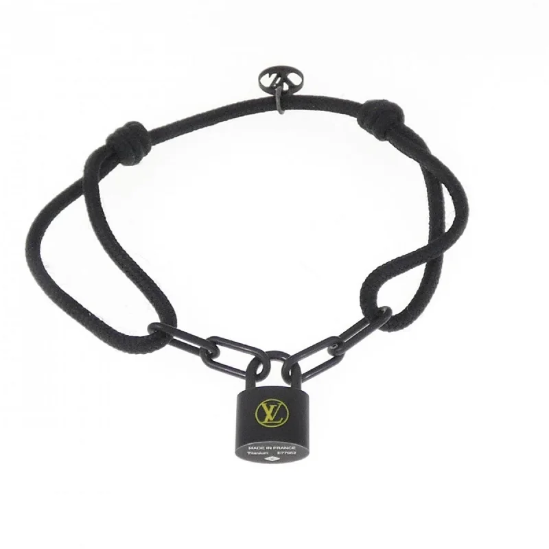 Stream shape bracelets-Louis Vuitton Titanium Charm Bracelet (Pre-Owned)