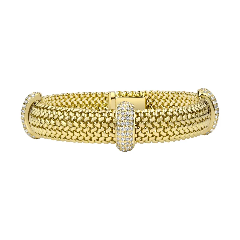 Woven cord bracelets-Bracelet - Diamond (2289D)