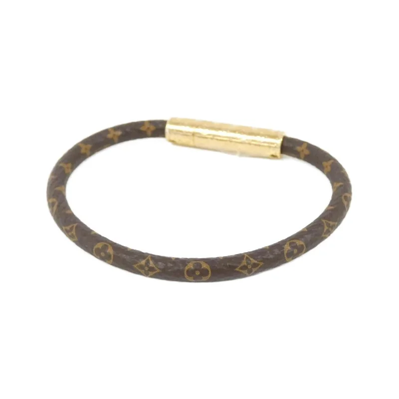 Hex gem bracelets-Louis Vuitton gold Marron Monogram Monogram Charm Bracelet (Pre-Owned)