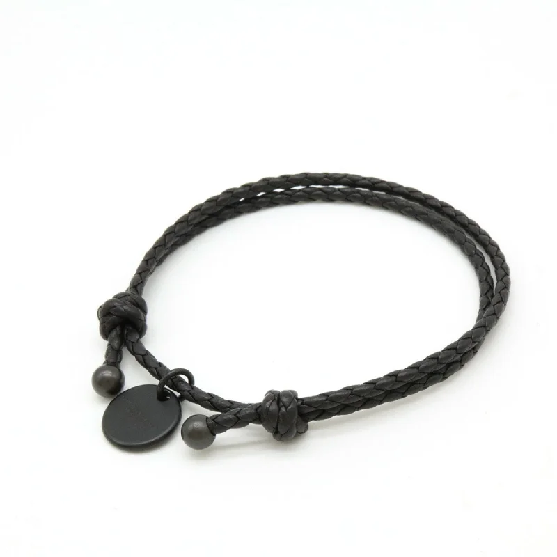 Smooth clay bracelets-Bottega Veneta Leather Charm Bracelet (Pre-Owned)