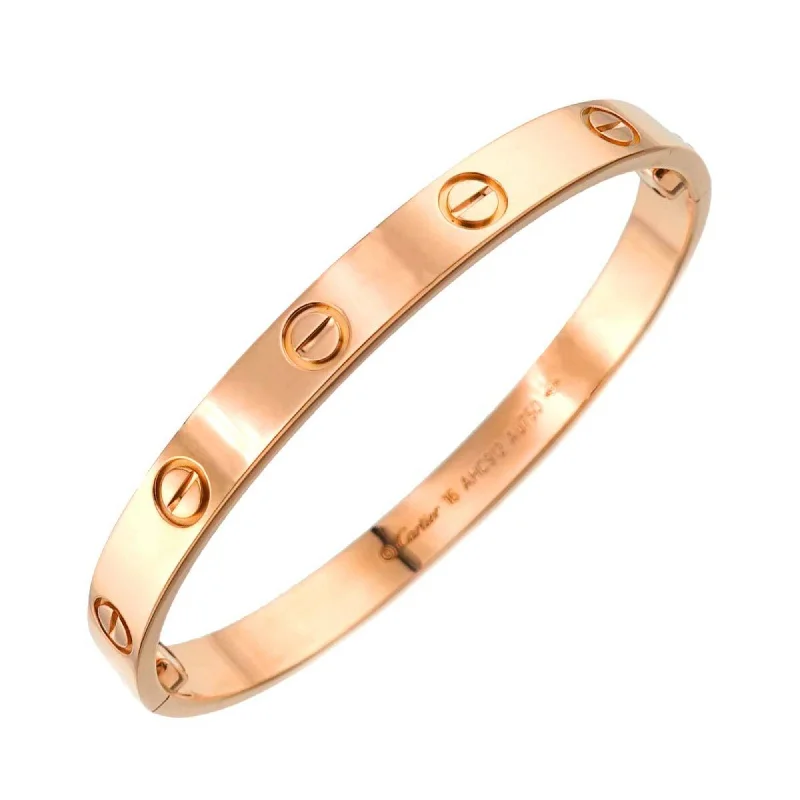 Smooth link bracelets-Cartier pink  (18K) Charm Bracelet (Pre-Owned)