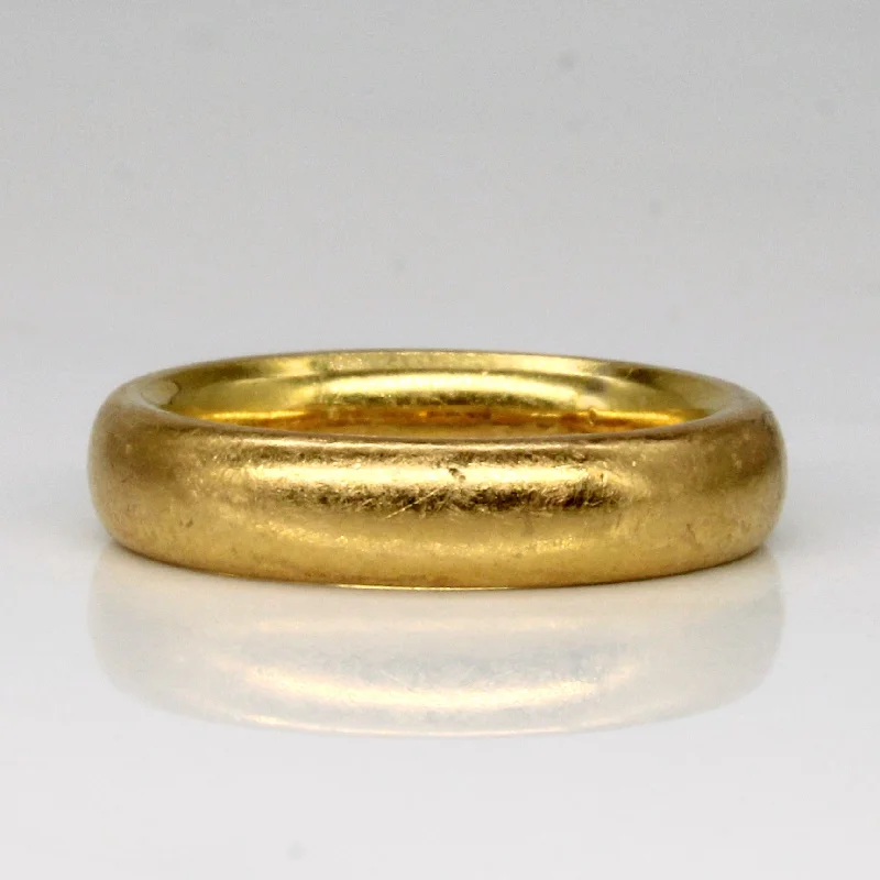 Rich stone rings-1925 22k Yellow Gold Band | SZ 5.5 |