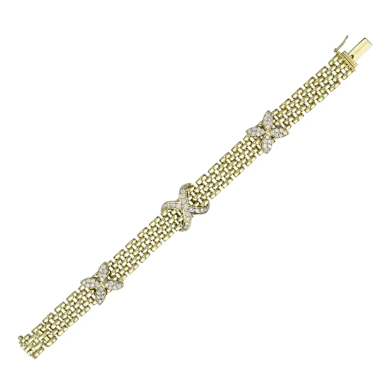 Straw weave bangles-Bracelet - Diamond (2334C)