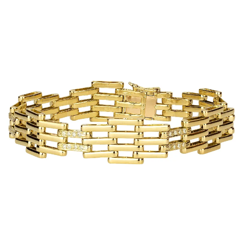 Gloss bead bangles-Bracelet- Diamond (1928G)