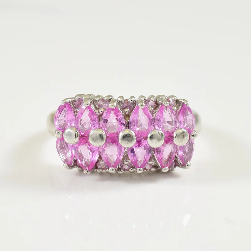 Fine filigree rings-Birmingham' Pink Sapphire Ring | 2.00ctw | SZ 6.75 |