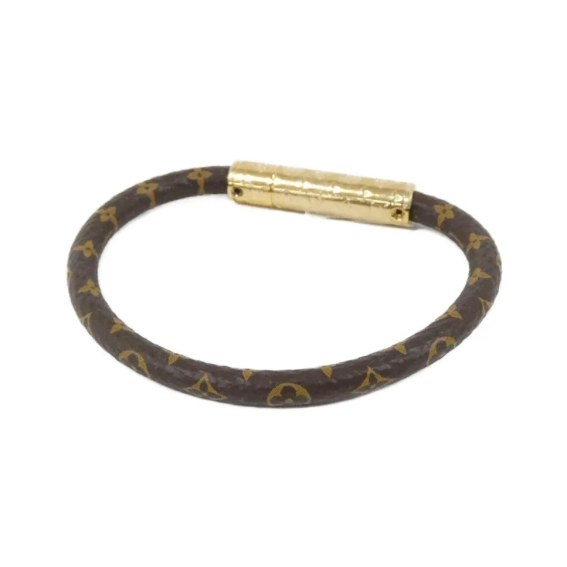 Rich stone bracelets-Louis Vuitton Canvas Charm Bracelet (Pre-Owned)