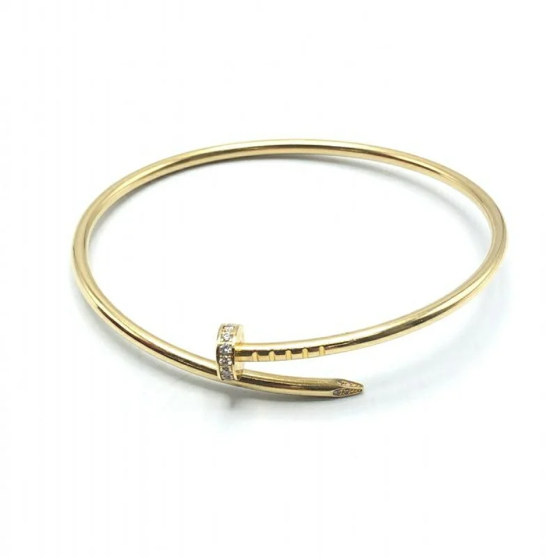 Stretchy bangle bracelets-Cartier  (18K) Charm Bracelet (Pre-Owned)