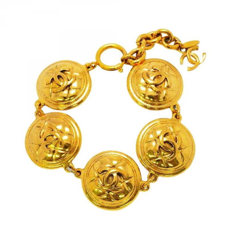 Fine filigree bangles-Chanel  Plating Charm Bracelet (Pre-Owned)