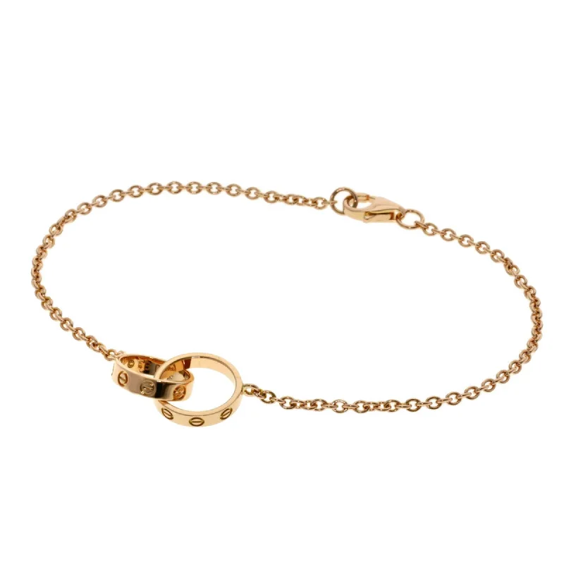 Woven cord bracelets-Cartier pink gold (18K) Charm Bracelet (Pre-Owned)