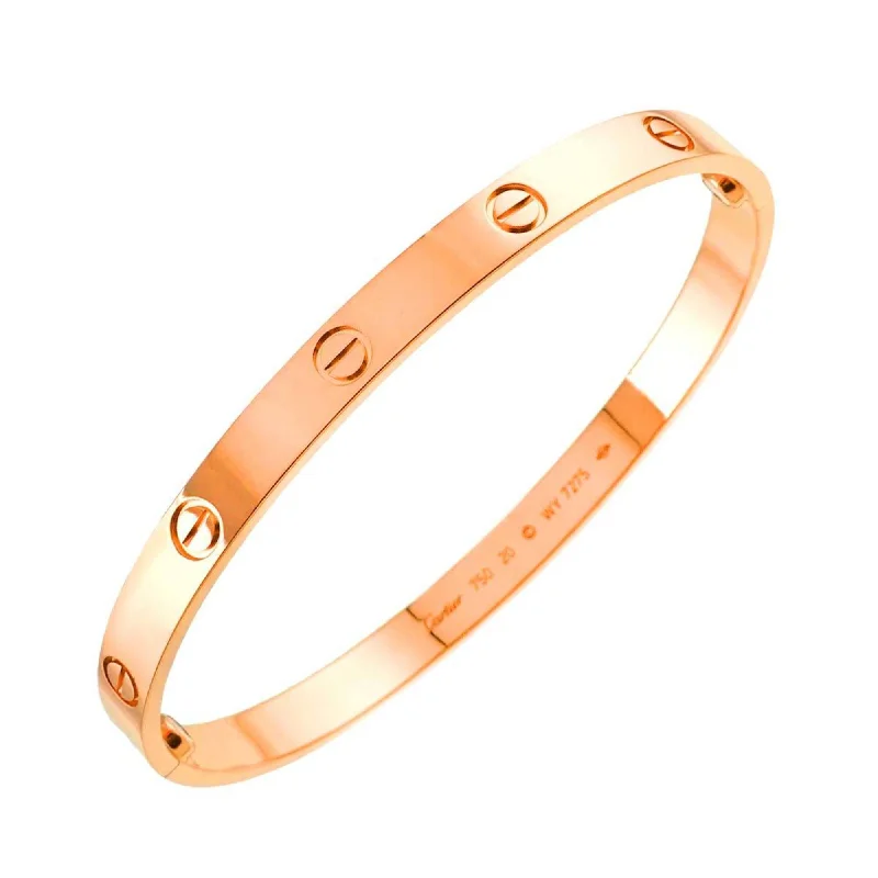 Faith charm bangles-Cartier pink gold (18K) Charm Bracelet (Pre-Owned)