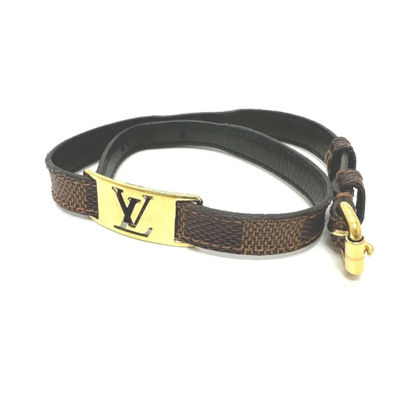 Rich cuff bangles-Louis Vuitton  Damier Canvas Charm Bracelet (Pre-Owned)