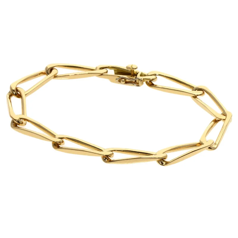 Smooth link bangles-Cartier yellow  (18K) Charm Bracelet (Pre-Owned)