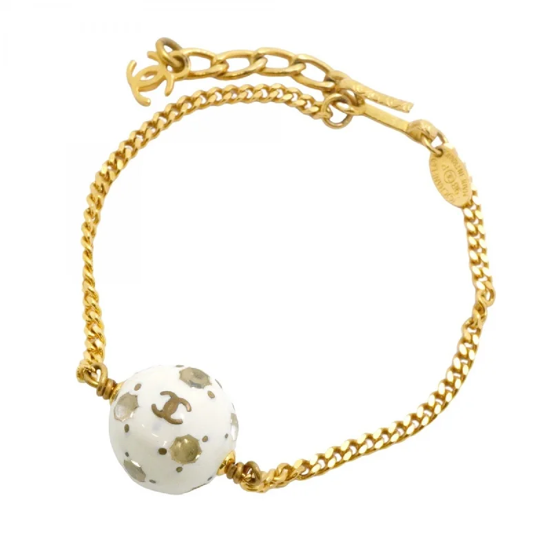 Rich stone bracelets-Chanel gold gold Plating Charm Bracelet (Pre-Owned)