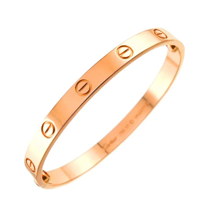 Tight clasp bangles-Cartier pink gold (18K) Charm Bracelet (Pre-Owned)